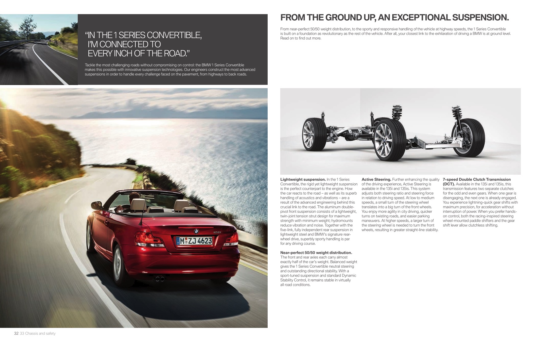 2013 BMW 1-Series Convertible Brochure Page 30